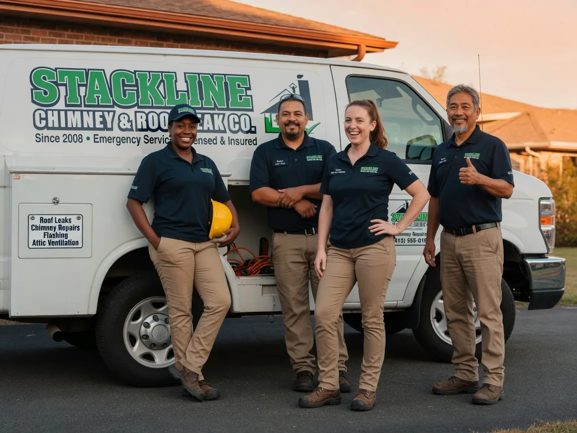 Chimney flashing repair company in Scandia, KS